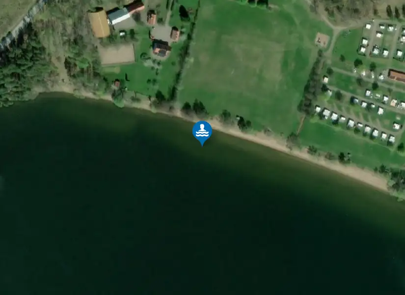 Roxen Sandvik från satellit