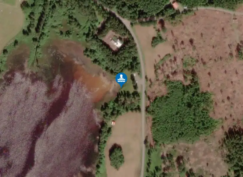 Rusken, Gåerydsviken från satellit