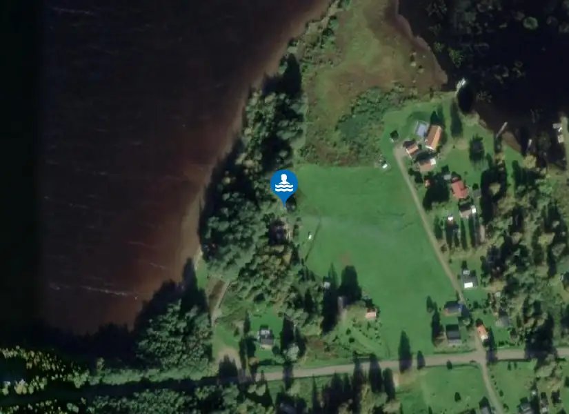 Räveln Stöde från satellit