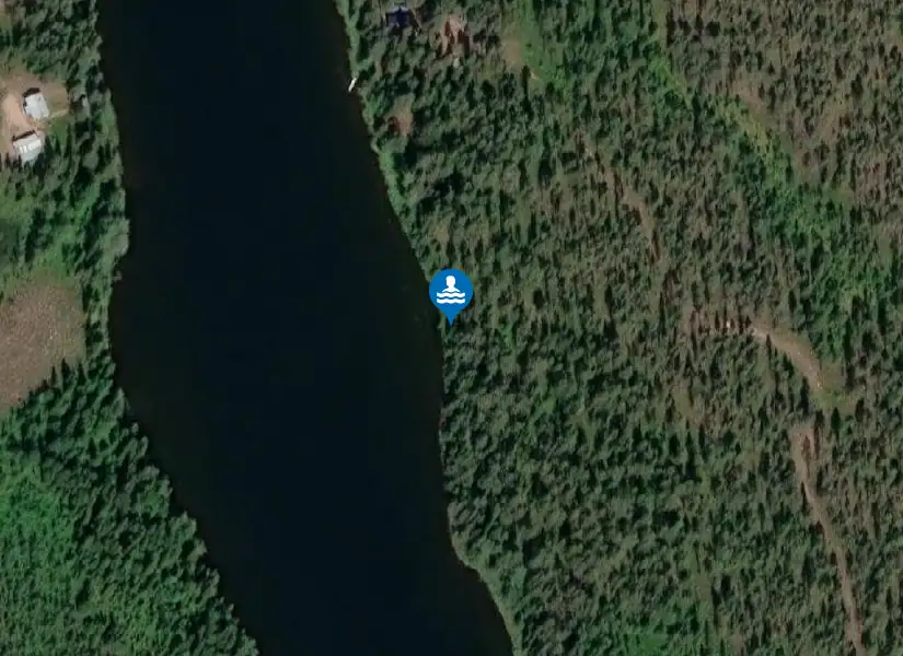 Salmijärvi från satellit
