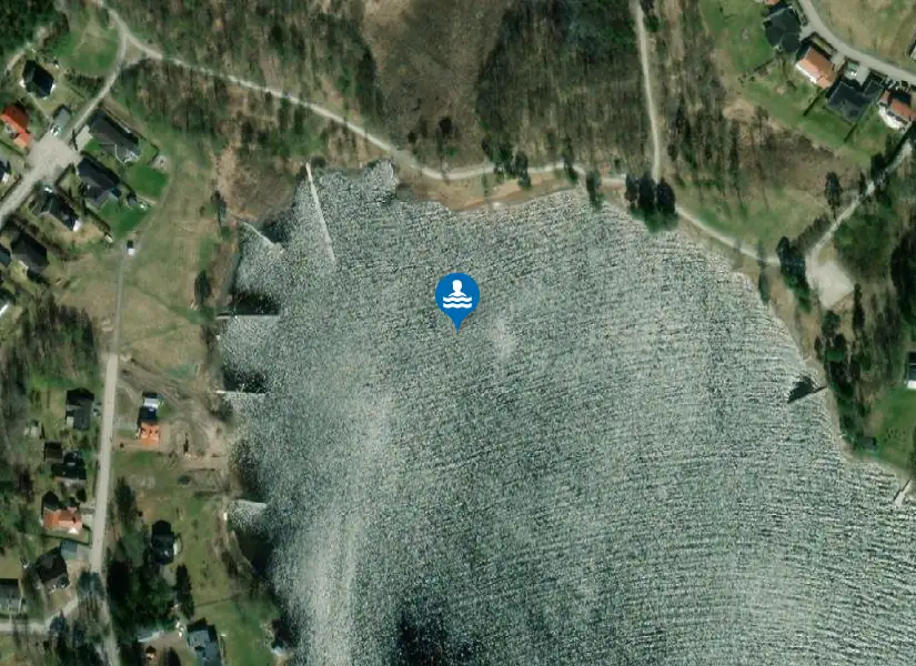 Sandlandet, Runn från satellit