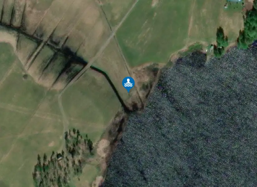 Sandudden, Norrböle från satellit