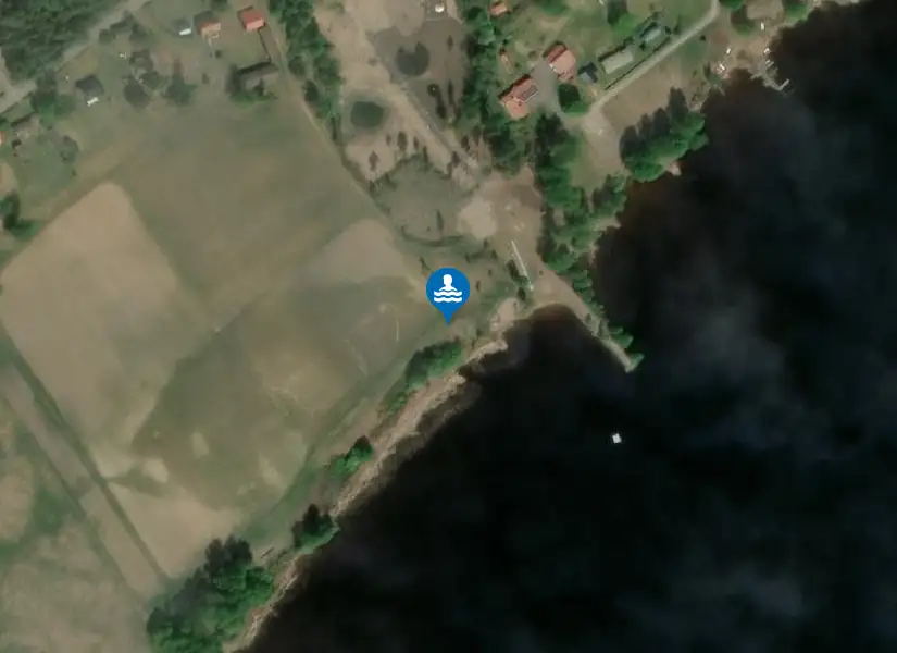 Sandvika från satellit