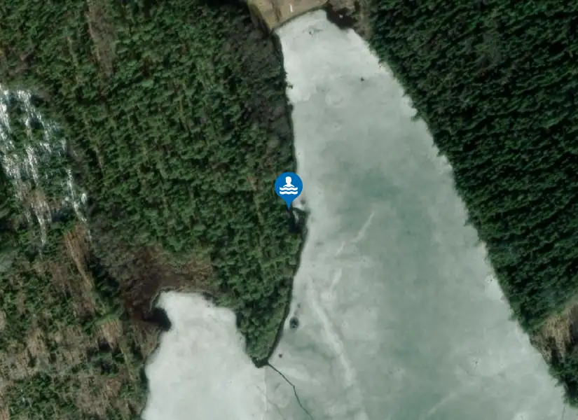 Sandviken från satellit