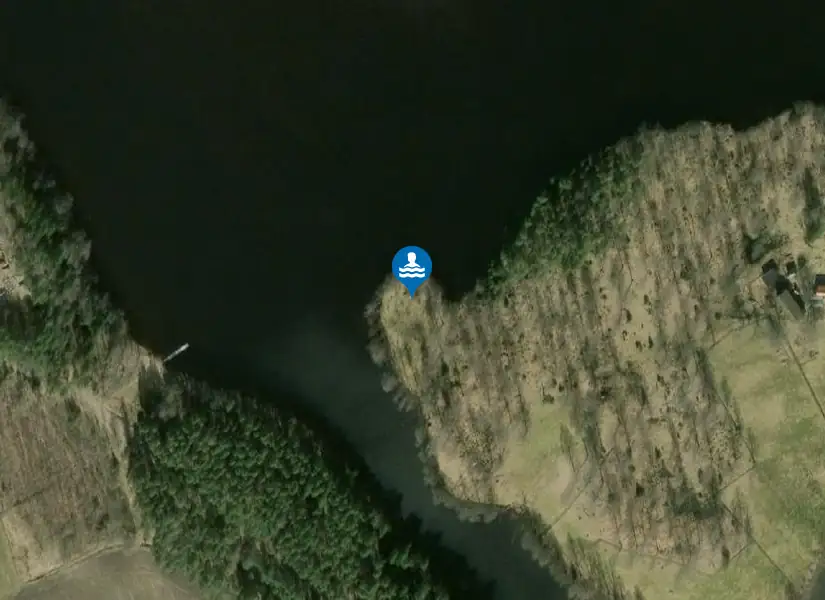 Seglingsberg från satellit