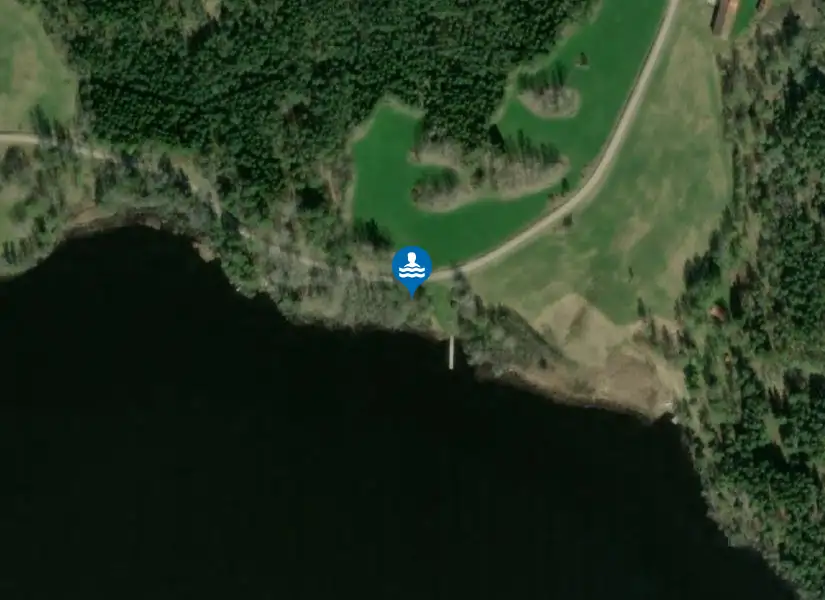 Sibborpesjön från satellit