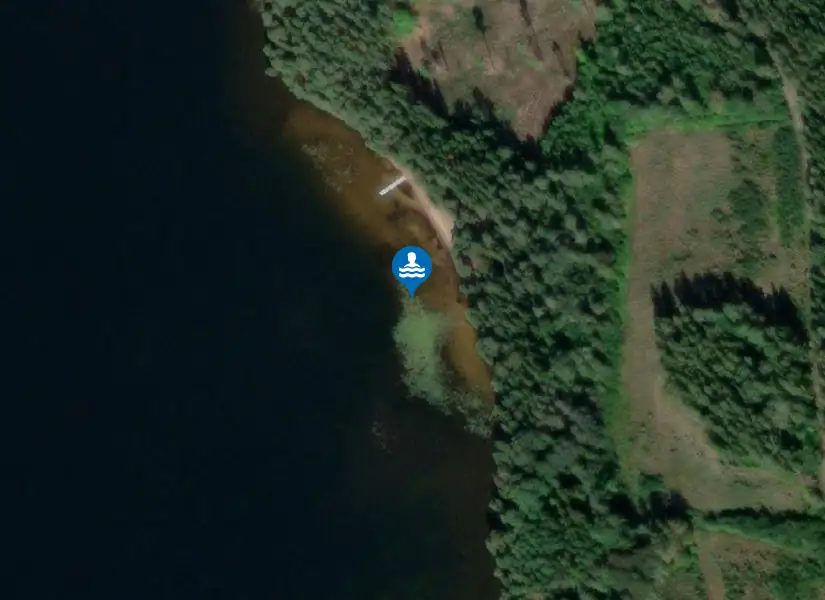 Skarven från satellit