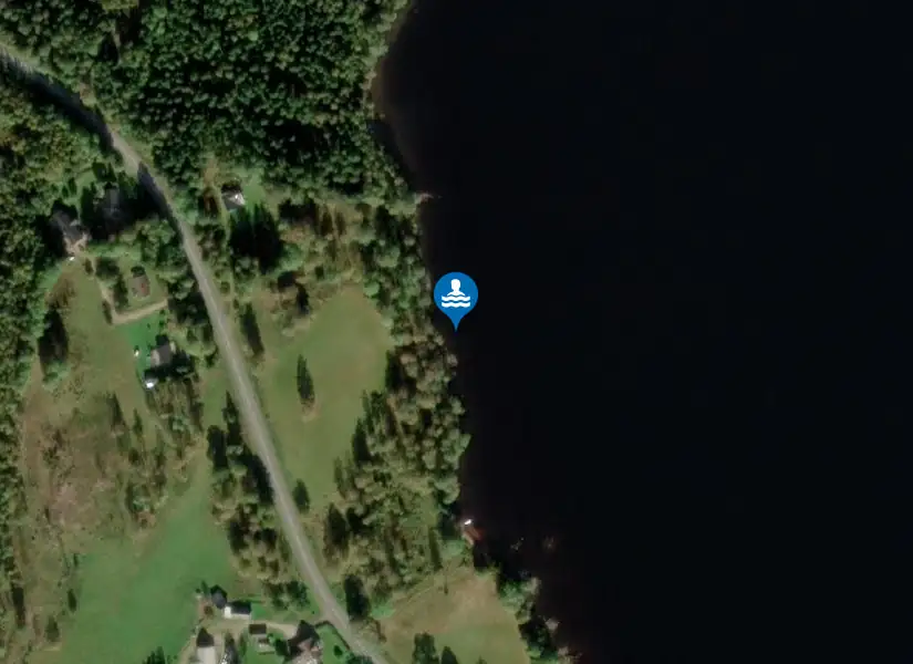Skärvsjö, Sjöbo från satellit