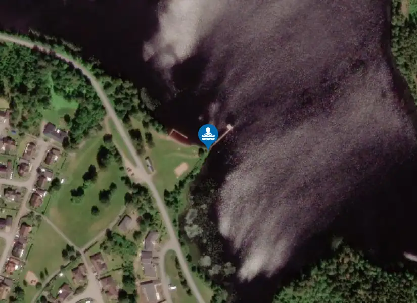 Slättsjön från satellit