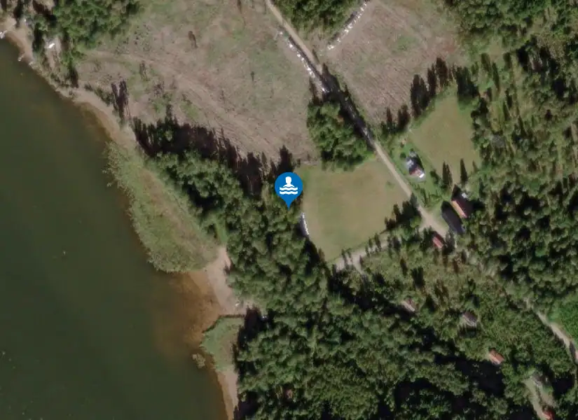 Solgen Sanden från satellit