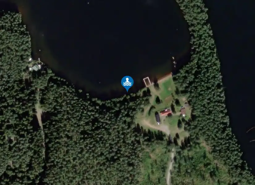 Sommen, Asby Sand från satellit