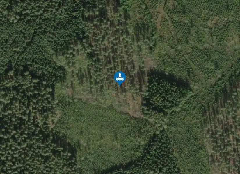 St Aspan Aspeboda från satellit