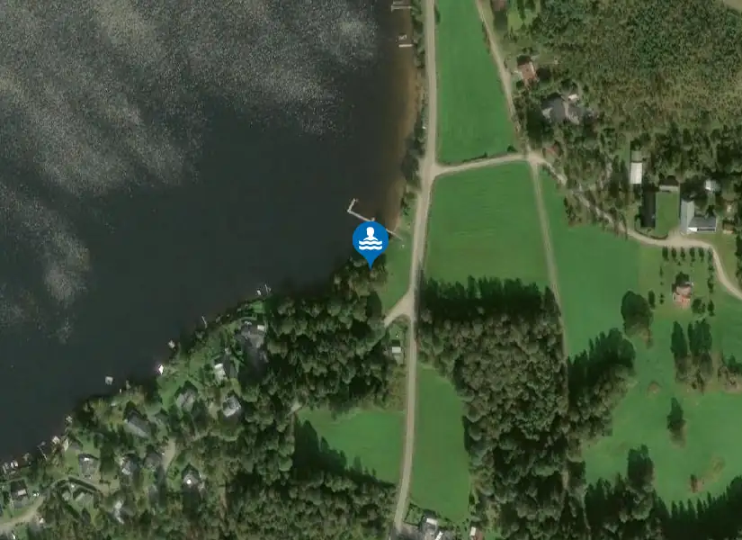 Stora Kvarnsjön från satellit