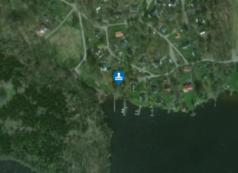 Stora Rängen, Kallvik från satellit