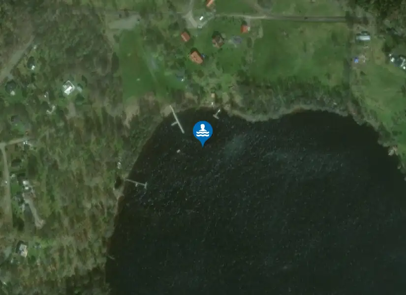 Storsjön, Kristineberg stora från satellit