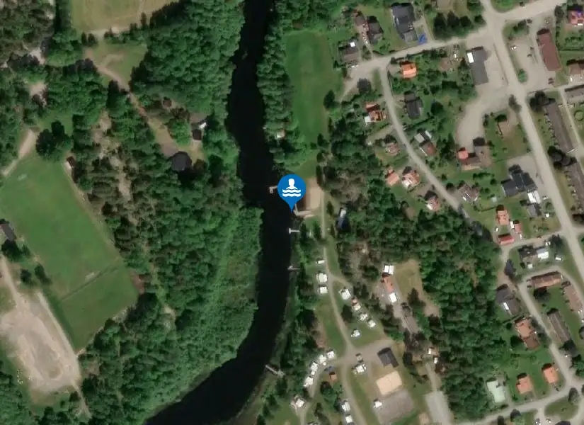 Stångån, Hornåberg från satellit