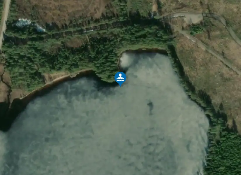 Sundsjön från satellit