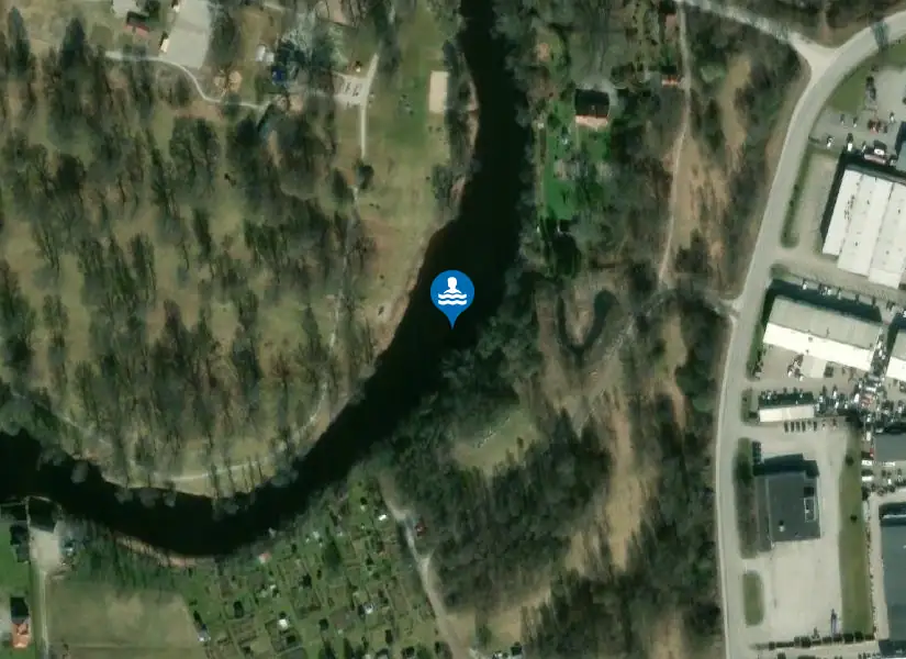 Svartån, Hästhagen avskärmning från satellit