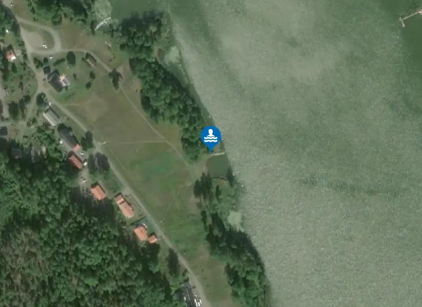 Sätrasjön från satellit