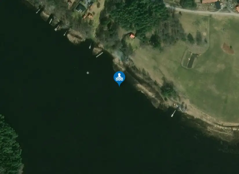 Södersjöbadet från satellit