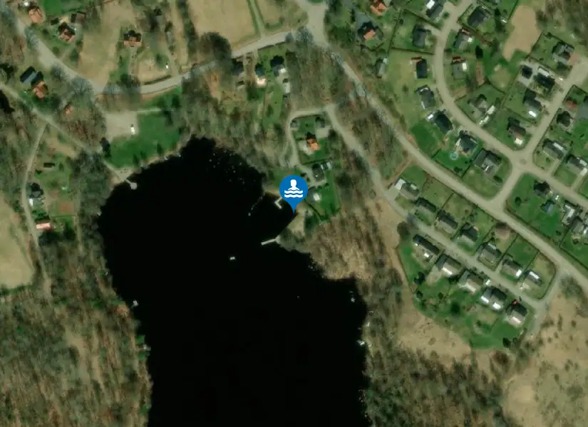 Södersjön från satellit