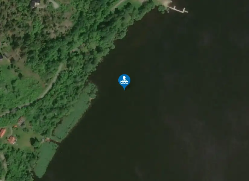 Söderskogens utebad från satellit