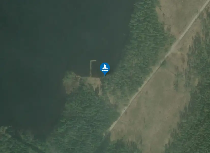 Sörmogen, Braxnäsbadet från satellit