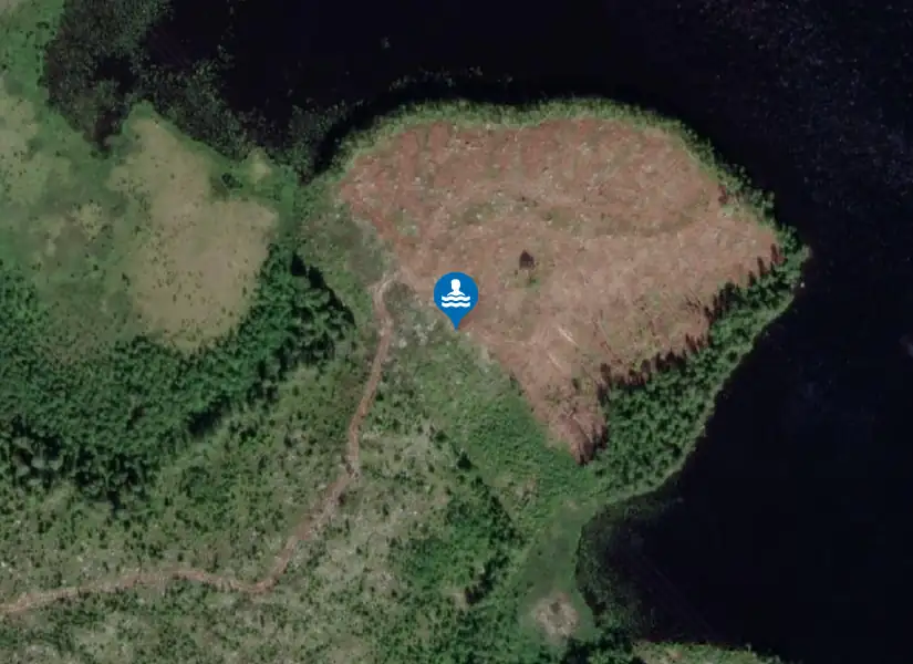 Sörsjön från satellit