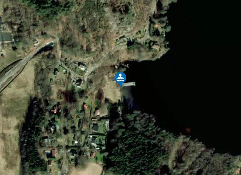 Talbo Hällungen från satellit