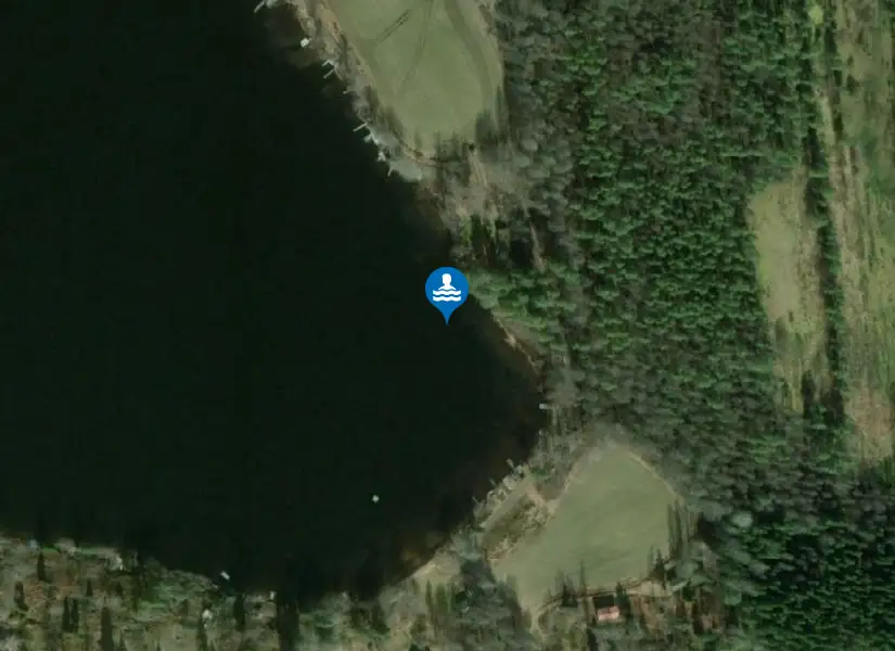 Tisnaren, Brenäs från satellit