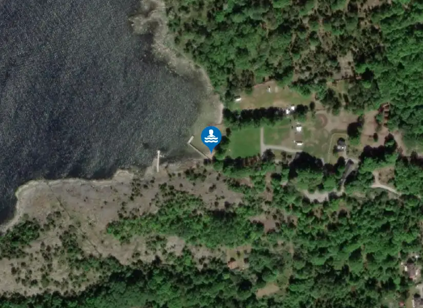 Tjurkö, Hägnviken från satellit