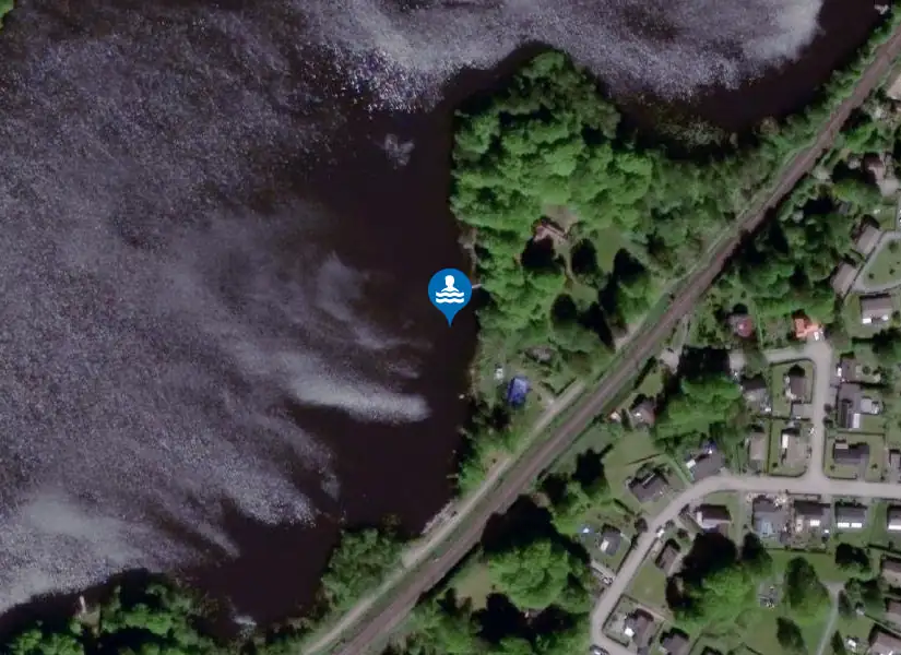 Tjörnarpssjön från satellit