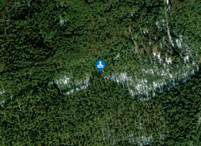 Torshytte-Dammsjön från satellit