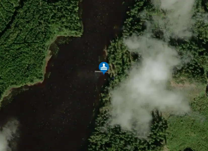 Ubbasjön från satellit