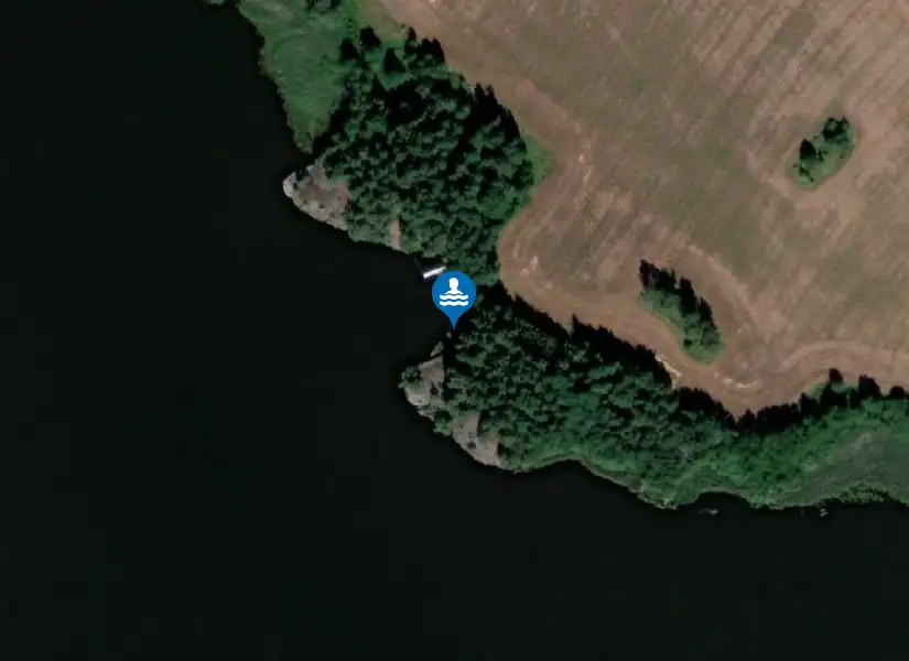 Vadsbrobadet från satellit