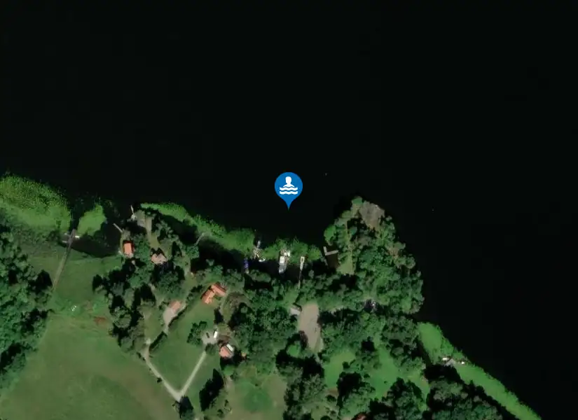 Vallbyvik från satellit