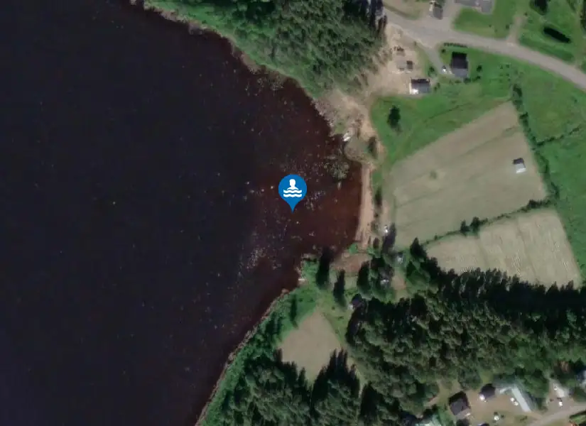 Valvträsk från satellit