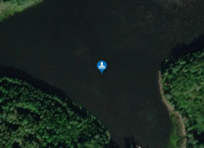 Vialabadet från satellit