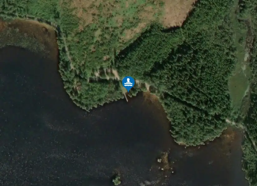 Vitasjön från satellit