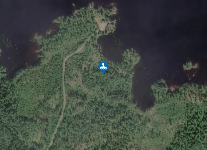 Vittersjö från satellit