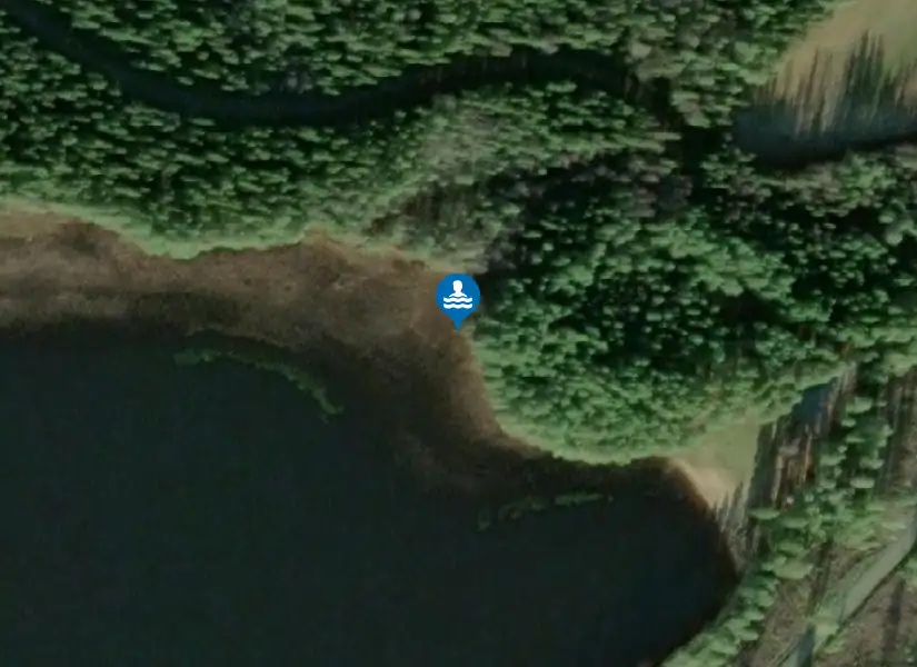 Vitträsket från satellit