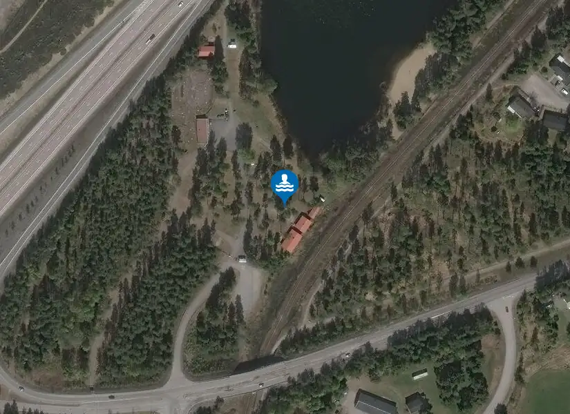 Vivstavarvstjärn från satellit