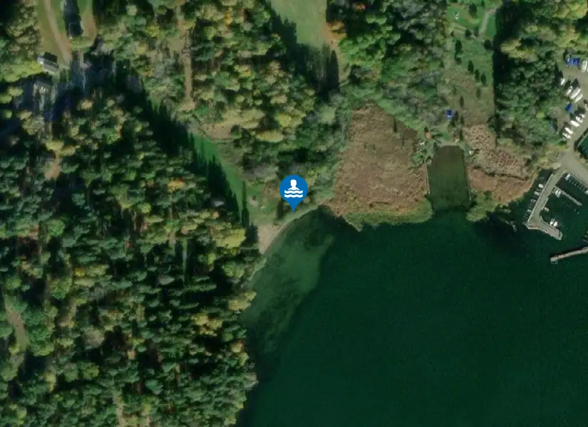 Bråviken, Bodaviken från satellit