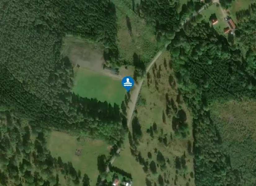 Välenbadet från satellit