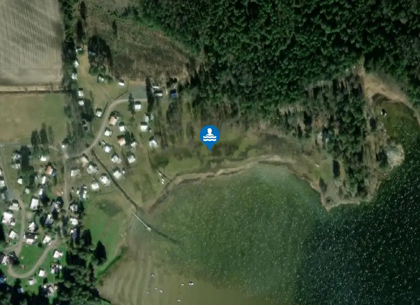 Vänern  Torsviken från satellit