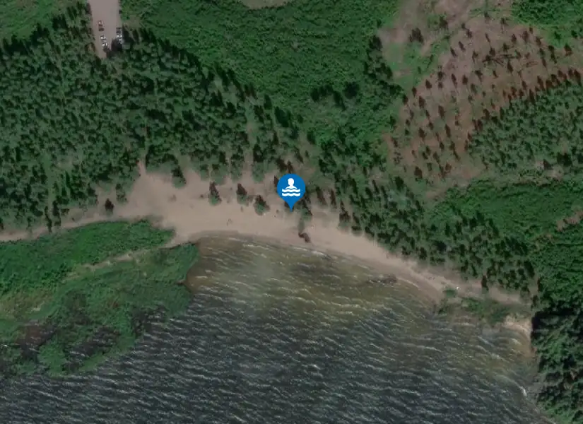 Vänern, Björnrukan från satellit