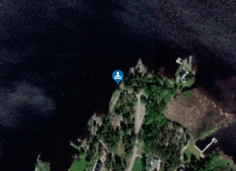 Vänern, Tynäsudden från satellit