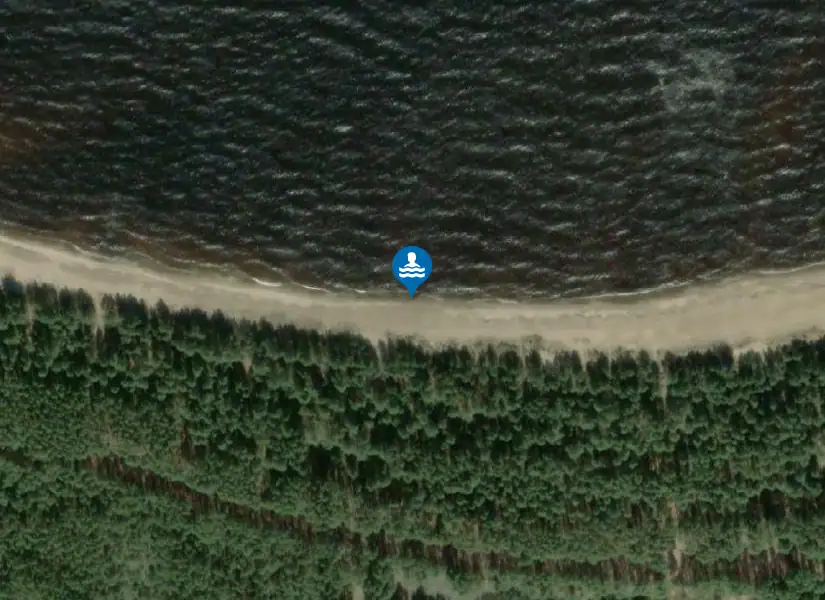 Brämsand från satellit