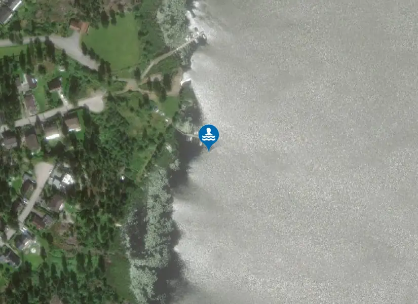 Vänern, Vänersvik från satellit