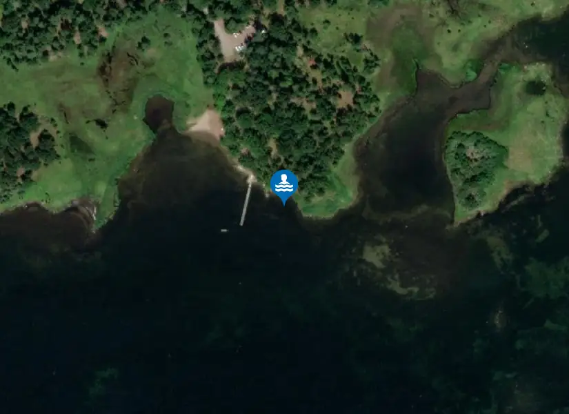 Värsnäs från satellit